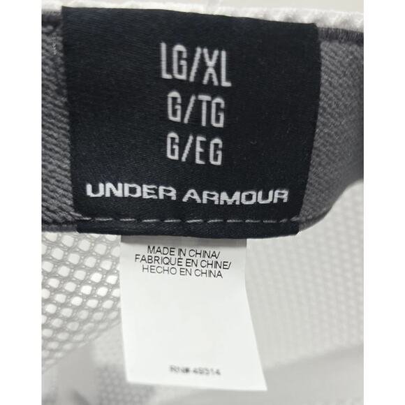 Under Armour Greens At‎ Beaumont Fitted Stretch Gray Golf Hat Cap L XL PGA NWT - Picture 13 of 13